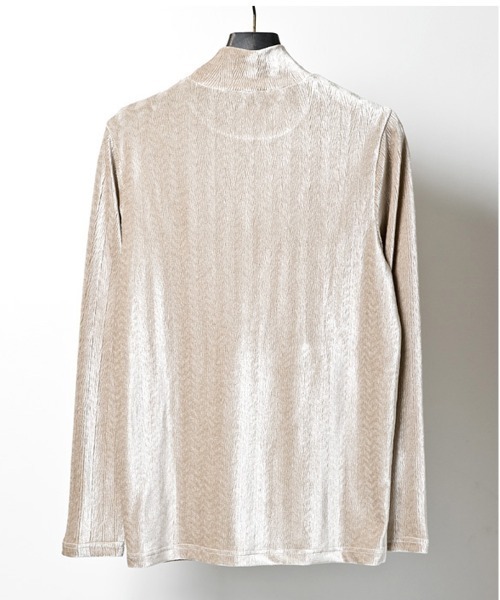 「BUFFALO BOBS」 長袖Tシャツ 1-2 ダークグレー メンズ_画像9