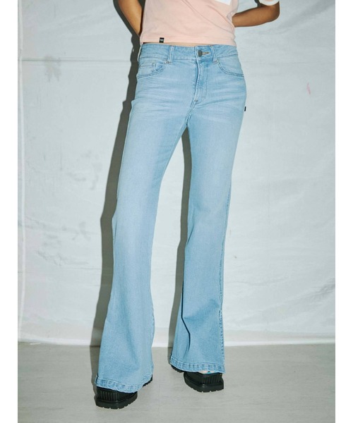 「PAMEO POSE」 ブーツカットデニムパンツ MEDIUM インディゴブルー レディース_画像7