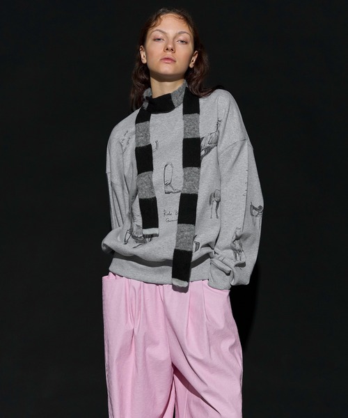 MAISON SPECIAL（メゾンスペシャル） トレーナー スウェット Drawing