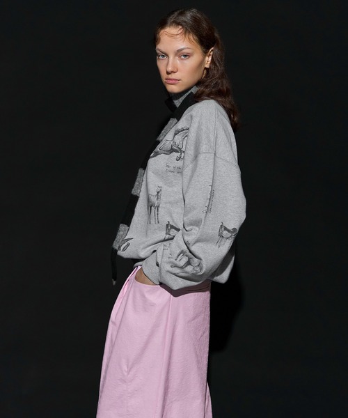 MAISON SPECIAL（メゾンスペシャル） トレーナー スウェット Drawing