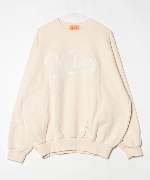 Keboz スウェット KEBOZ（ケボズ） スウェットカットソー X-LARGE ベージュ メンズ