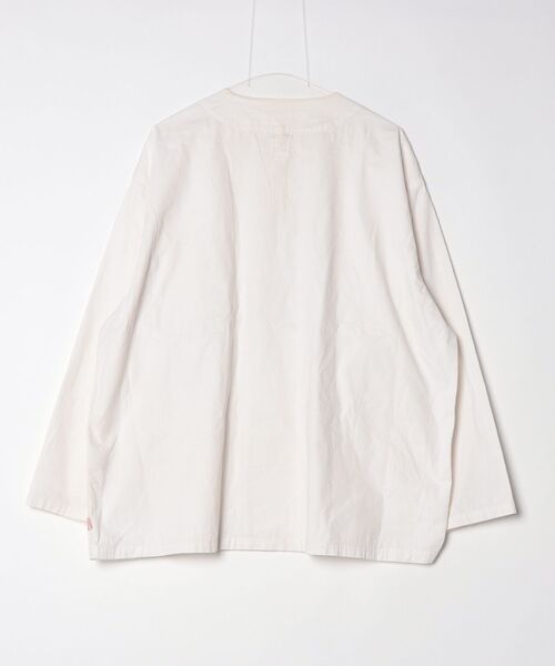 「HINSON」 長袖ブラウス M ホワイト レディース_画像2