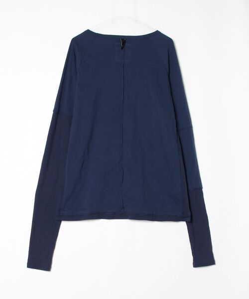 「VIRGOwearworks」 長袖Tシャツ 4 ネイビー メンズ_画像2