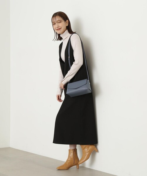 「N.（N. Natural Beauty Basic）」 サロペットスカート SMALL グレー レディース_画像4