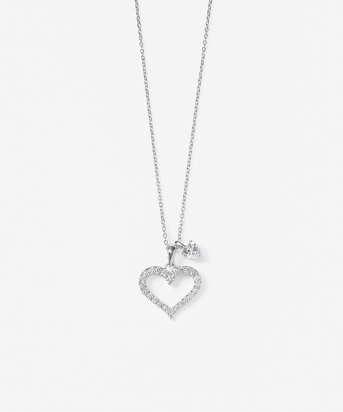 Jewel closet by L&Co. ネックレス シルバー925 ネックレス（ハート 