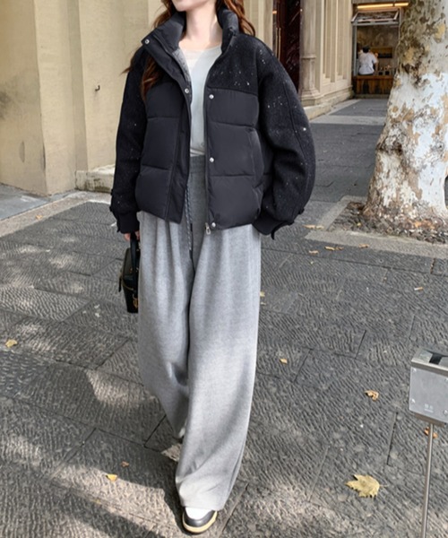 ジャケット・アウター JENNY CURVE DOCKING BLOUSON JENNY CURVE DOCKING BLOUSON