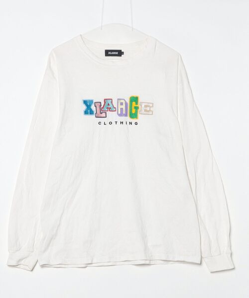 XLARGE 長袖シャツ XLARGE（エクストラ ラージ） 長袖Tシャツ LARGE ホワイト メンズ