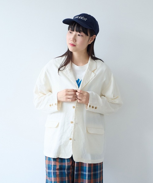 bulle de savon シャツジャケット bulle de savon（ビュルデサボン）の「ビッグチェック シャツ