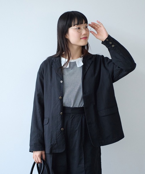 bulle de savon シャツジャケット bulle de savon（ビュルデサボン） ジャケット テーラードジャケット