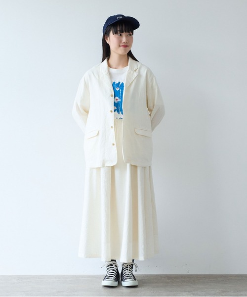 bulle de savon シャツジャケット bulle de savon（ビュルデサボン）の「ビッグチェック シャツ