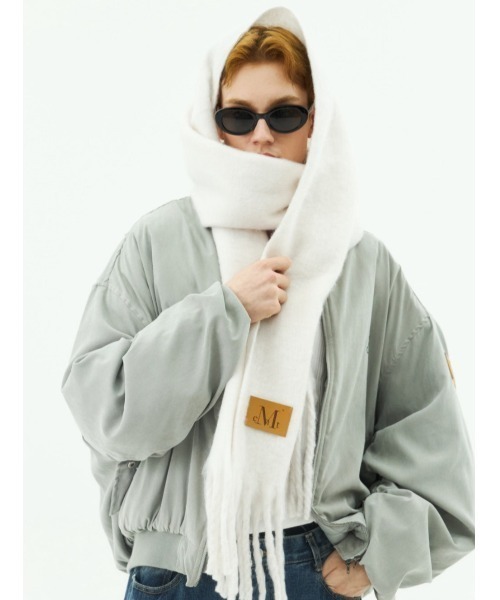 MUCENT（ムセント） マフラー ストール A'GEM/9 × .kom SIGNATURE