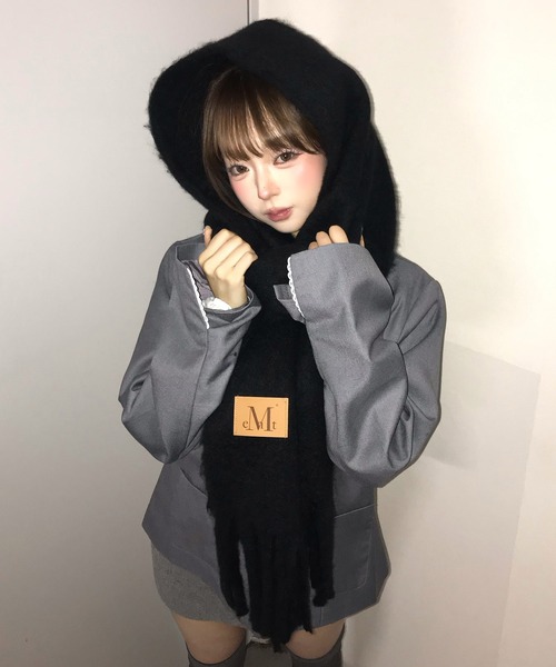 MUCENT（ムセント） マフラー ストール A'GEM/9 × .kom SIGNATURE