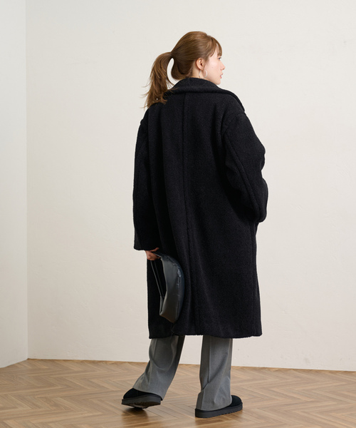 FRAMeWORK（フレームワーク） チェスターコート 36 ブラック