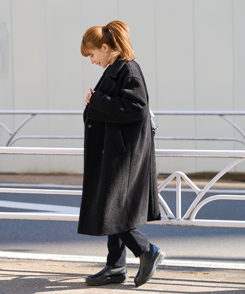 FRAMeWORK（フレームワーク） チェスターコート 36 ブラック