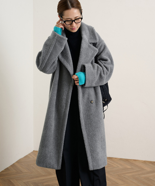 FRAMeWORK（フレームワーク） チェスターコート 36 ブラック