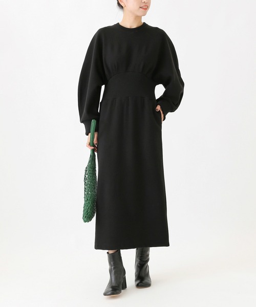 VERMEIL par iena 毛100%長袖ワンピース. Free日本製 VERMEIL par iena（ヴェルメイユパーイエナ） 長袖ワンピース FREE