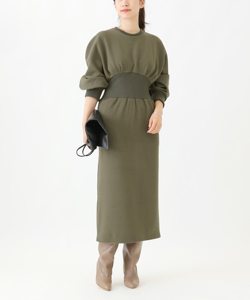 VERMEIL par iena 毛100%長袖ワンピース. Free日本製 VERMEIL par iena（ヴェルメイユパーイエナ） 長袖ワンピース FREE