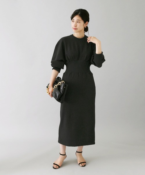 VERMEIL par iena（ヴェルメイユパーイエナ） 長袖ワンピース FREE