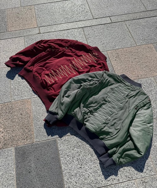 【a2o】4way中綿クラシックボタンMA-1再販な 定価28000円値段交渉○ a2o ma1 ma-1 「a2o」4way中綿クラシックボタンMA-1 メンズ レディース