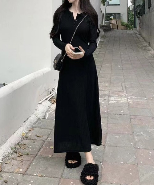 miniministore（ミニミニストア） ワンピース リブニットワンピース