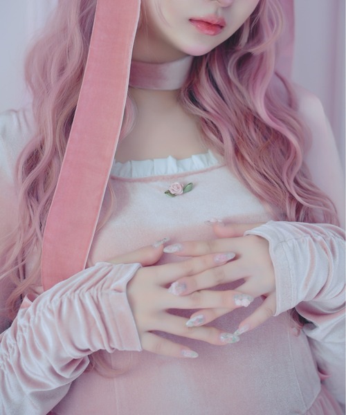 Fiorforte ワンピース velour balloon onepiece : ZOZOTOWN Yahoo!店