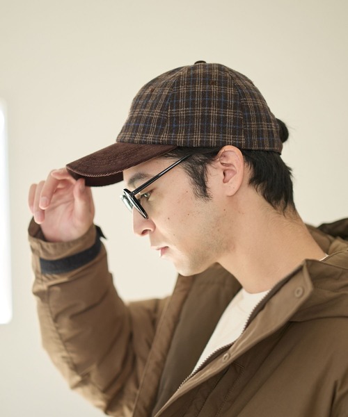 BAYFLOW（ベイフロー） キャップ 帽子 チェックキリカエCAP メンズ
