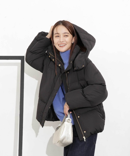 NANO universe（ナノ・ユニバース） ダウンジャケット FREE ベージュ