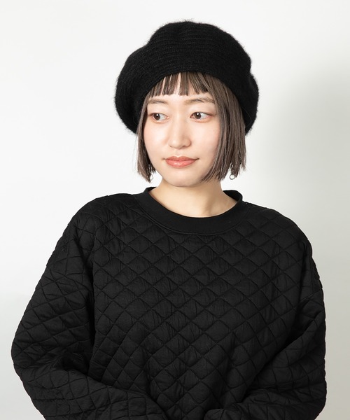 CA4LA（カシラ） ベレー帽 ONESIZE ブラック レディース : ZOZOTOWN