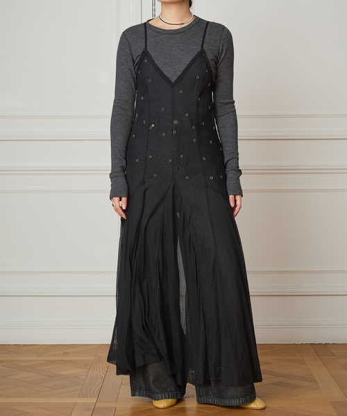 IENA LA BOUCLE（イエナラブークル） ワンピース チュールビーズキャミ