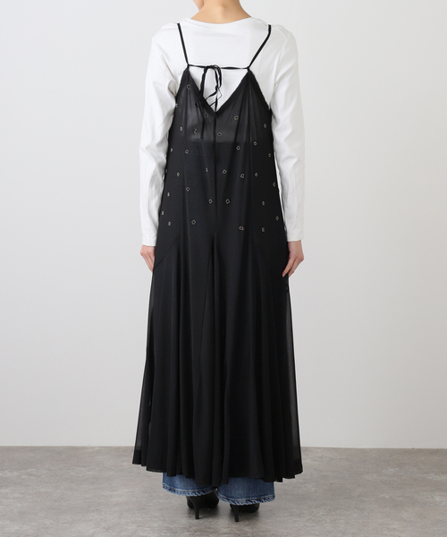 IENA LA BOUCLE（イエナラブークル） ワンピース チュールビーズキャミ