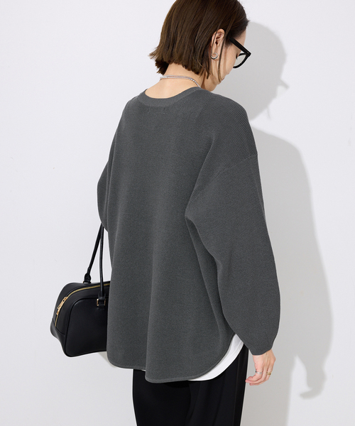 SLOBE IENA（スローブイエナ） ニット セーター ワッフルプルオーバー