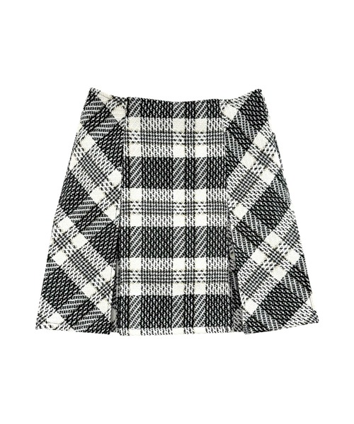 Rose Muse（ロゼミューズ） スカート Tweed check mini skirt
