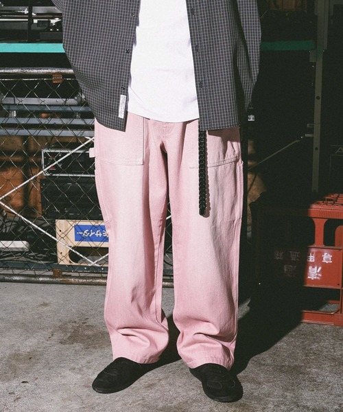 niko and…（ニコアンド） ジーンズ 12.5oz ペインターデニムパンツ