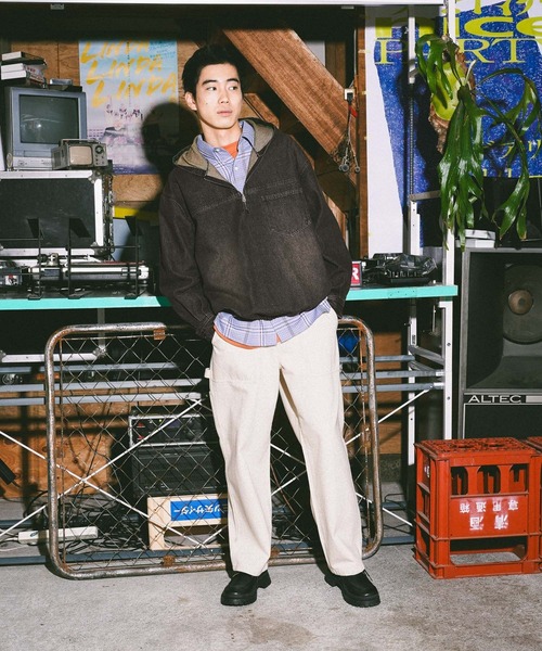 niko and…（ニコアンド） ジーンズ 12.5oz ペインターデニムパンツ