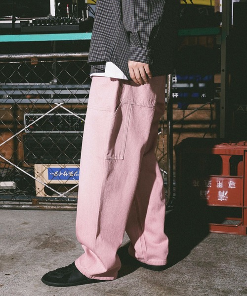 niko and…（ニコアンド） ジーンズ 12.5oz ペインターデニムパンツ