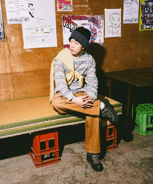 niko and…（ニコアンド） ジーンズ 12.5oz ペインターデニムパンツ