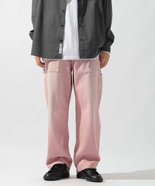 niko and…（ニコアンド） ワイドパンツ ジーンズ 12.5oz ペインター