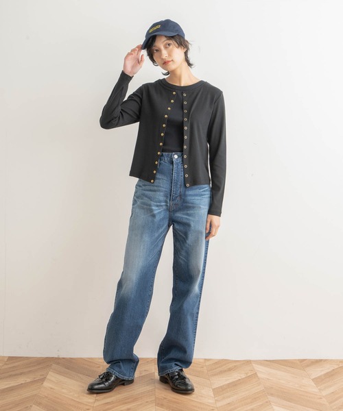 「kha:ki」 カーディガン 1 ブラック レディース_画像2