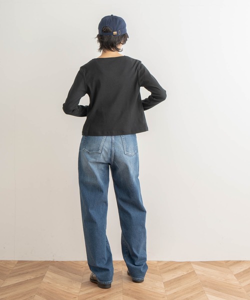 「kha:ki」 カーディガン 1 ブラック レディース_画像4