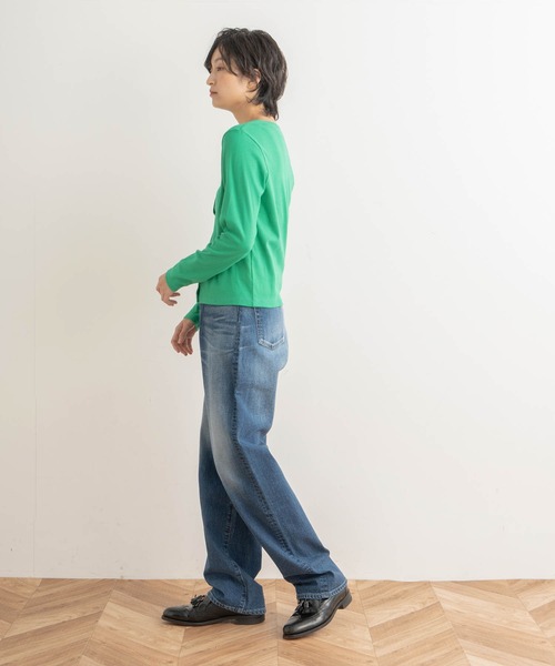 「kha:ki」 カーディガン 1 ブラック レディース_画像6