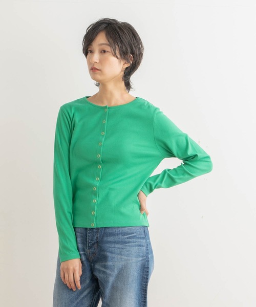 「kha:ki」 カーディガン 1 ブラック レディース_画像8