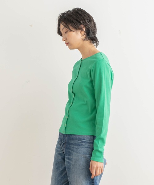 「kha:ki」 カーディガン 1 ブラック レディース_画像9