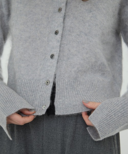 CINOH（チノ） カーディガン 「CINOH/チノ」別注 CASHMERE CARDIGAN