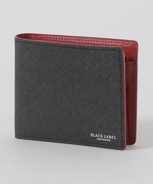 ぴろBLACK LABEL CRESTBRIDGE 二つ折り財布 限定版 バイカラークレストブリッジチェック2つ折りウォレット（ウォレット