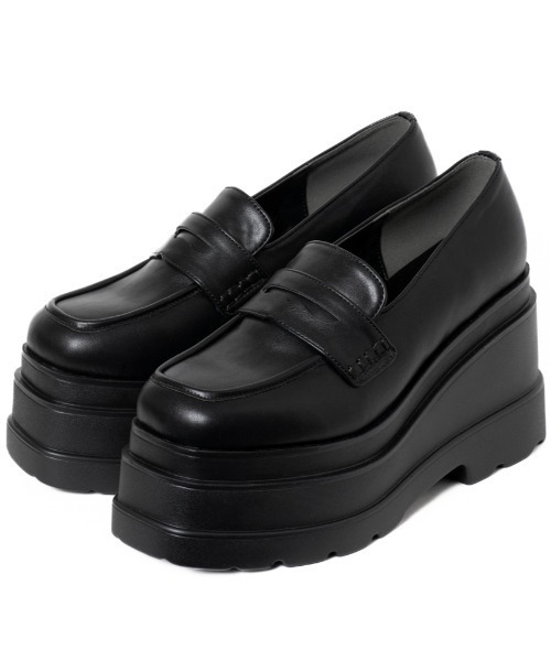 「R&E」 シューズ M ブラック レディース_画像4