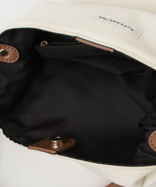 「RUBY AND YOU」 2WAYバッグ FREE ホワイト レディース_画像4