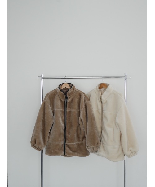 「TRUNC」 ブルゾン FREE ベージュ レディース_画像2
