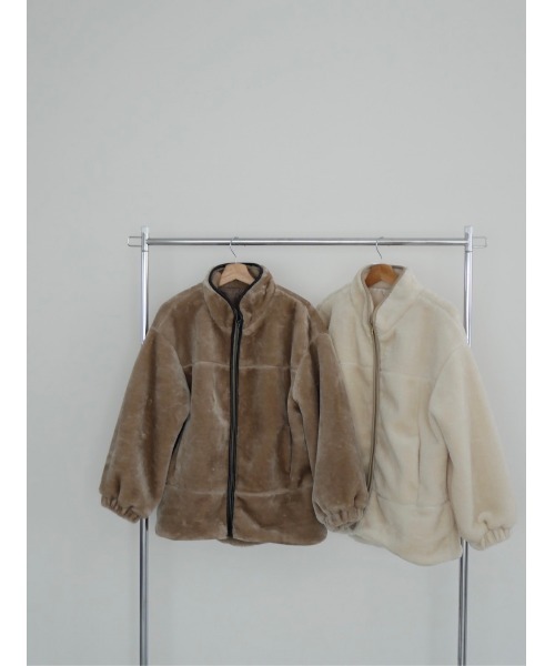 「TRUNC」 ブルゾン FREE ベージュ レディース_画像3