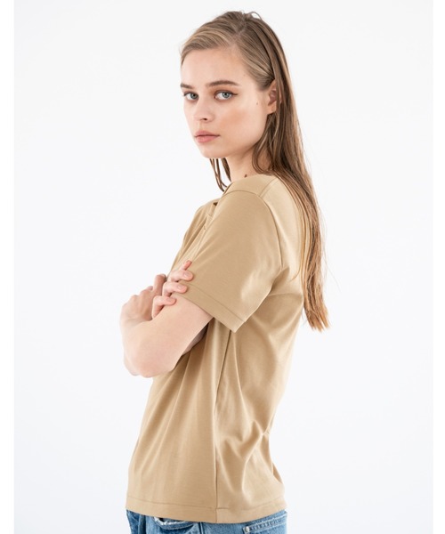 「ALEXIA STAM」 半袖Tシャツ FREE キャメル レディース_画像7