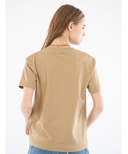「ALEXIA STAM」 半袖Tシャツ FREE キャメル レディース_画像8